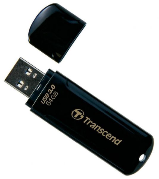 Флешка Transcend JetFlash 700 4Гб черный